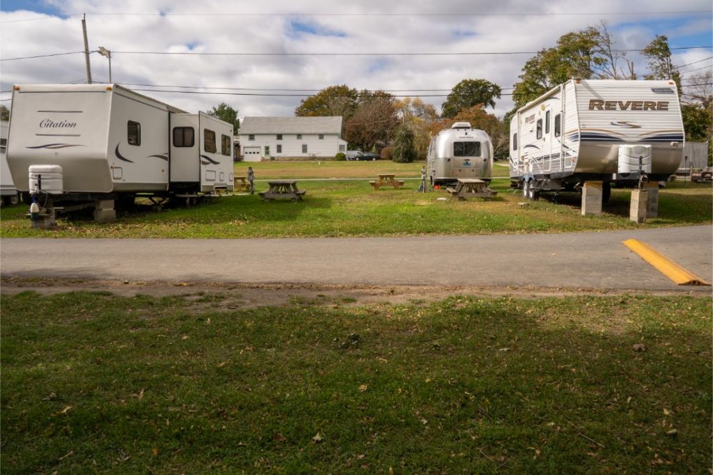 Meadowlark RV Park trailers and airstream
